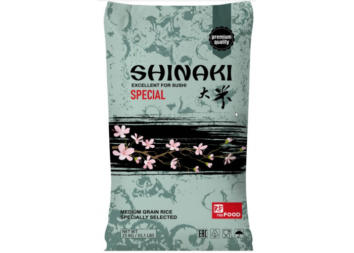 Рис шинаки special в/с 25кг