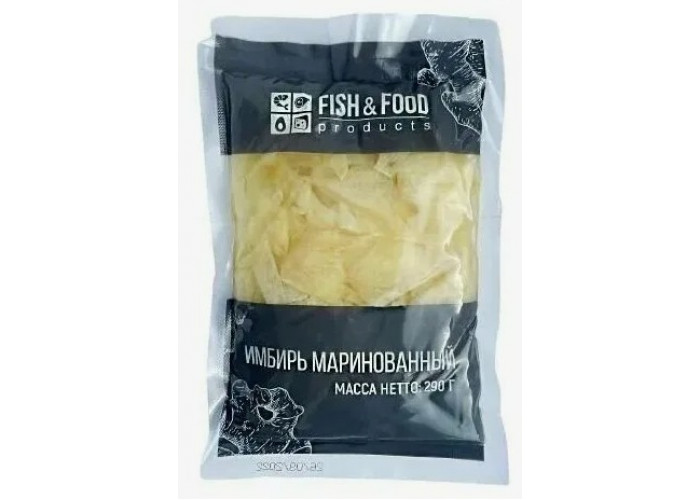 Имбирь белый маринов. fish&food
