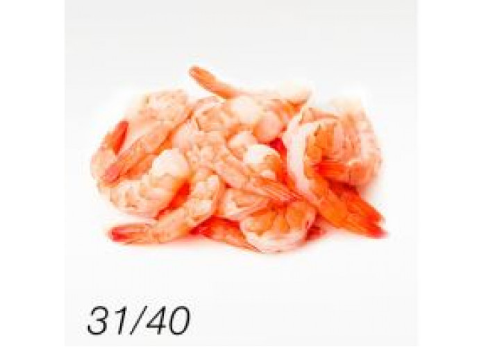 Креветка очищ. с хвостом 31\40 бланш \1кг\10кг sharat