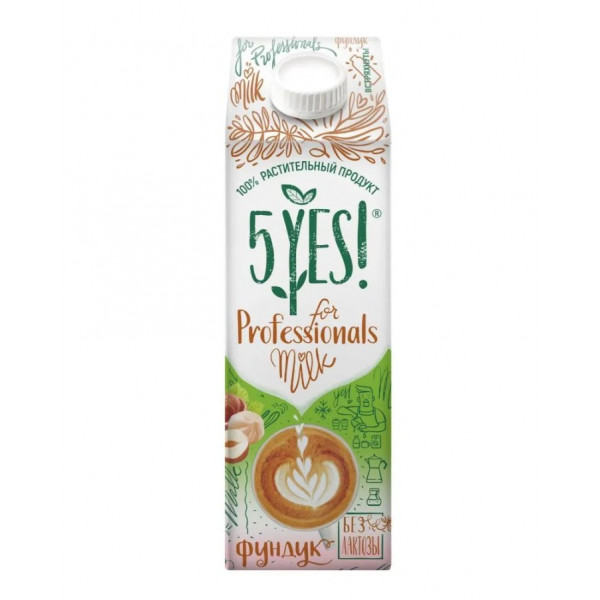Напиток фундучный «бариста» 1,9% \1л\ 5yes!